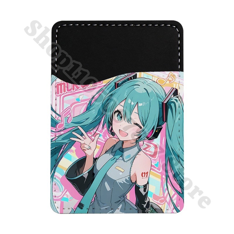クリエイティブ電話装飾アクセサリー超薄型財布初音ミクアニメか - Card Top Loader のレビューと価格