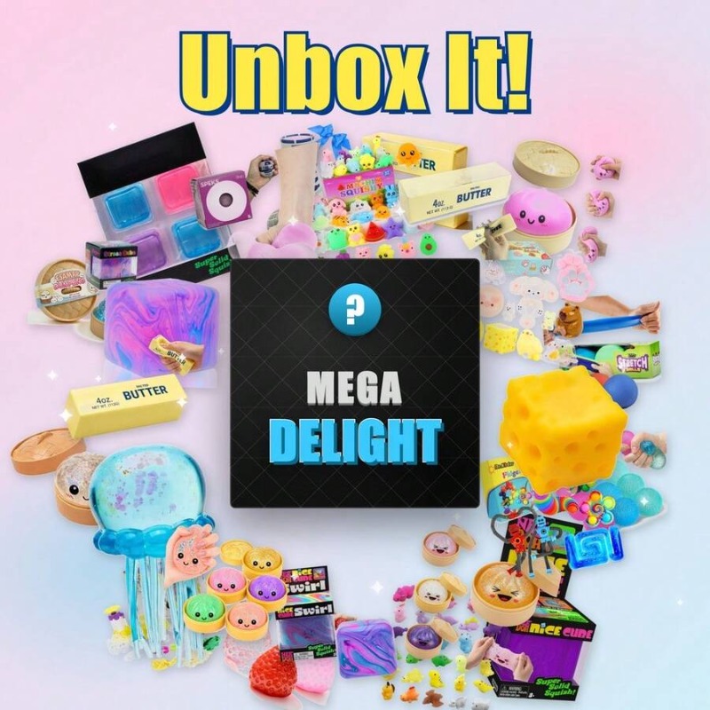 かわいいストレス解消おもちゃミックス スクイーズ ブラインド - Mystery Box Blind Bag のレビューと価格