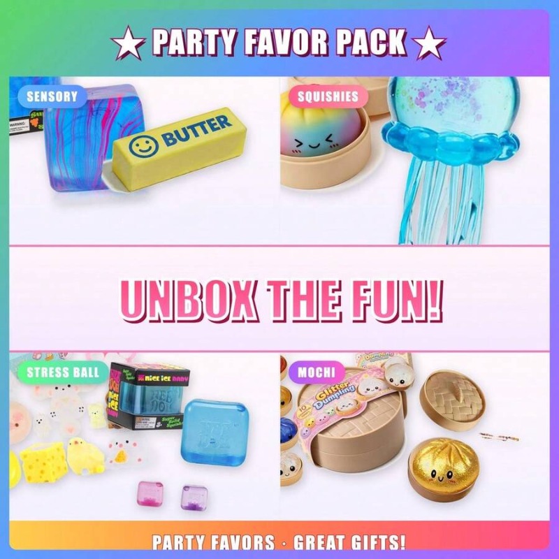 かわいいストレス解消おもちゃミックス スクイーズ ブラインド - Mystery Box Blind Bag のレビューと価格