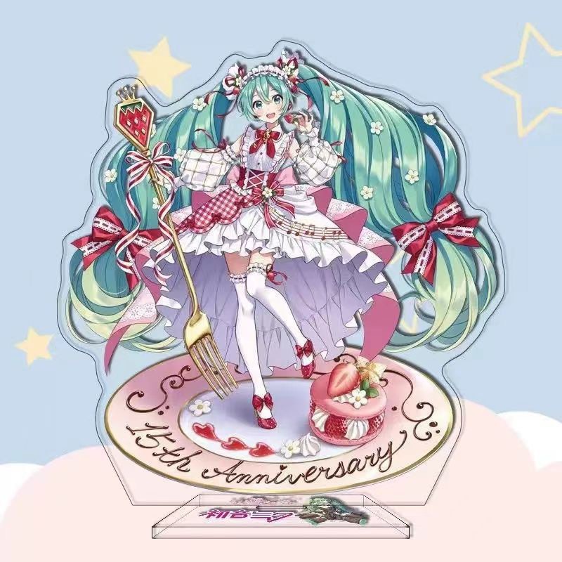 初音ミク アニメキャラクター アクリルスタンド バーチャルシ - Figma Stand Set のレビューと価格