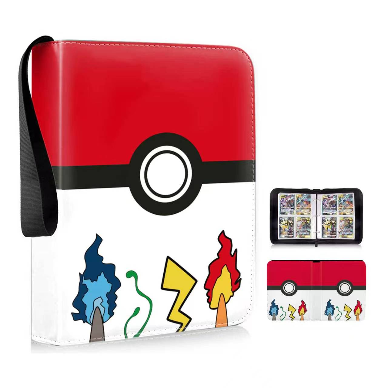 在庫あり-- 400枚収納 アルバムバインダー フォトカード - Pokemon Binder Card のレビューと価格