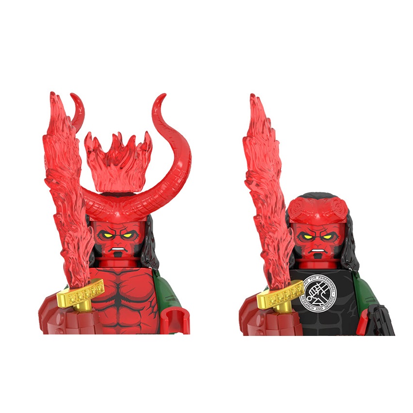 WM2422 WM2421 ヘルボーイ ビルディングブロック - Building Block Mini のレビューと価格