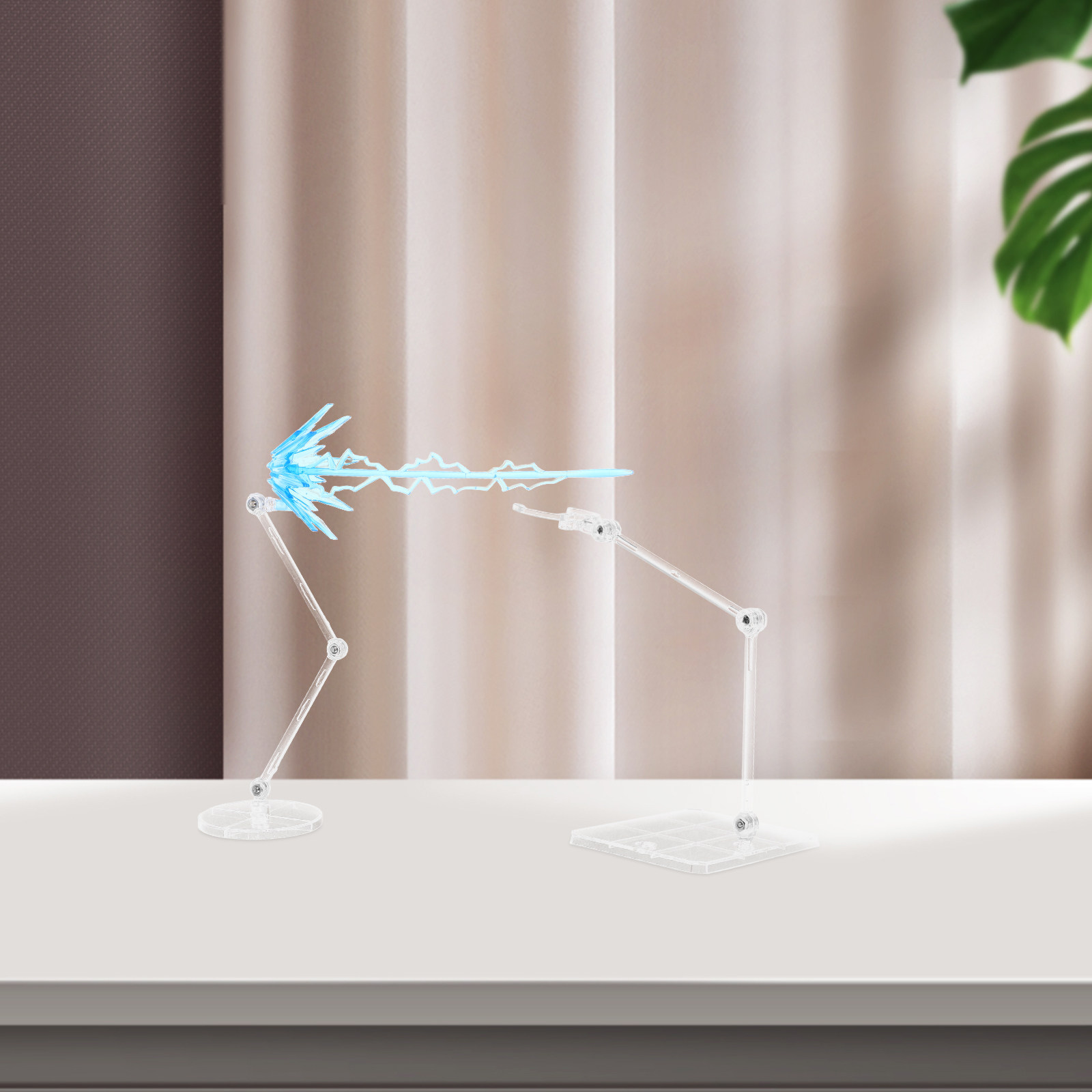 1セットのリアルなエネルギー効果アクションフィギュアディスプ - Action Figure Stand のレビューと価格