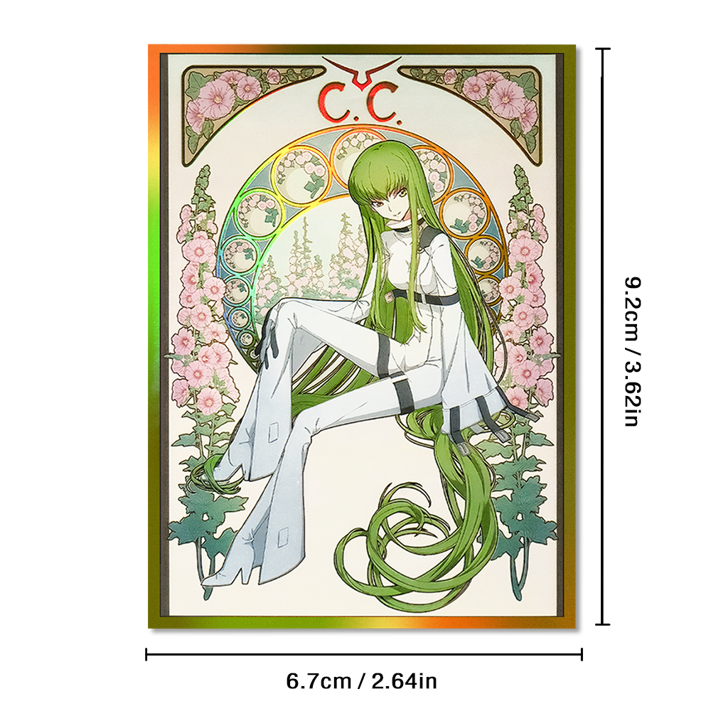 60 個標準サイズアニメカードスリーブプロテクター PTCG - Graded Card Display のレビューと価格