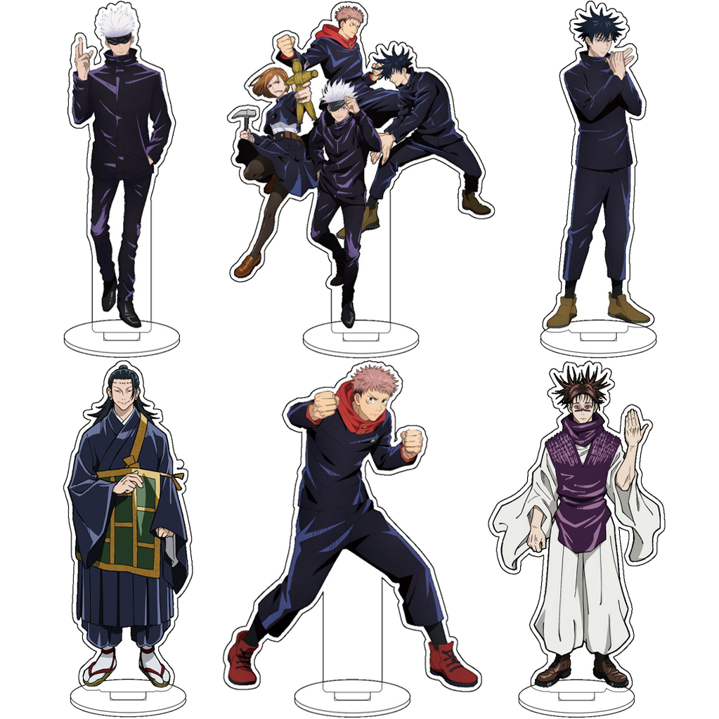 16 センチメートルアニメ呪術廻戦五条悟いたどりいゆうじ伏黒 - Figma Stand Set のレビューと価格