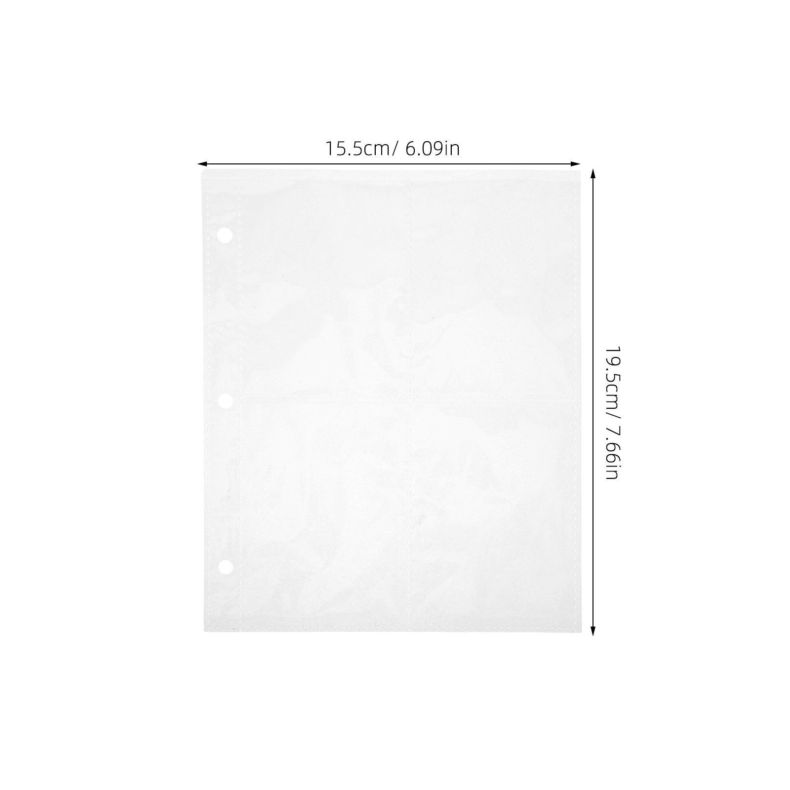 10 個カードバインダーリフィルページ透明プラスチックスリー - Trading Card Binder のレビューと価格