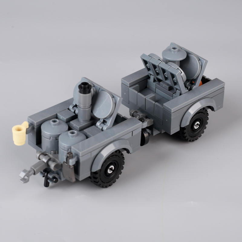 子供のためのww1ミリタリータンク装甲車のビルディングブロッ - Lego Minifigure Holder のレビューと価格