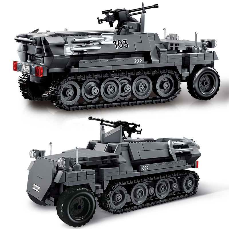 陸上ストゥカ世界大戦軍隊軍兵士ズーフスロケットランチャービル - Lego Minifigure Holder のレビューと価格