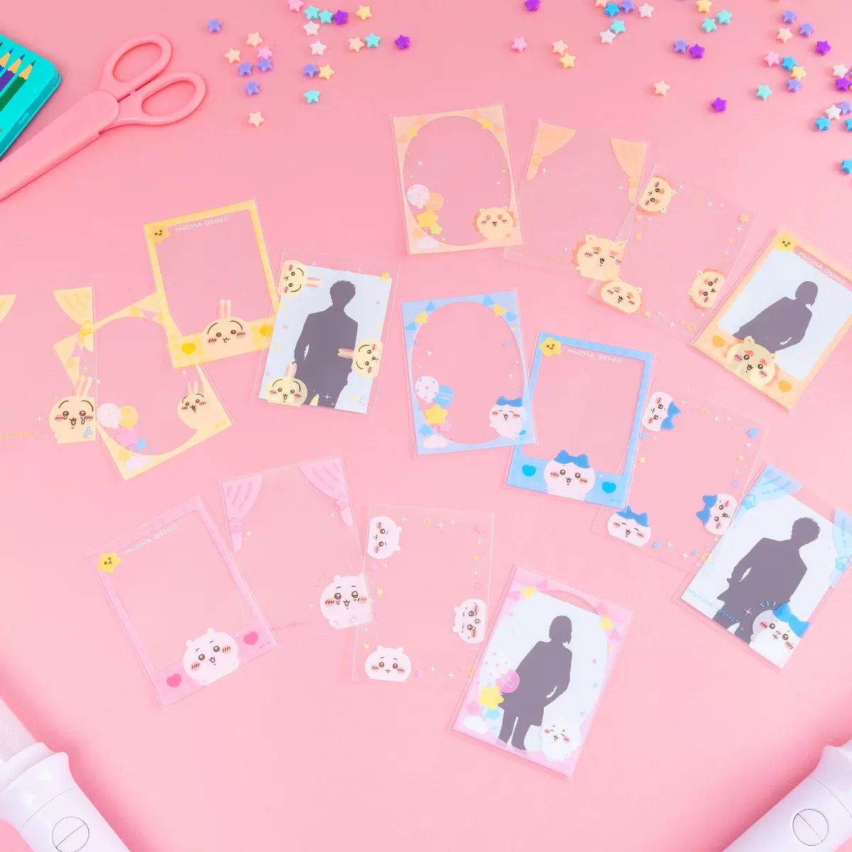 うさぎハチワレ モモンガ クリアカードスリーブセット 可愛い - Card Penny Sleeve のレビューと価格