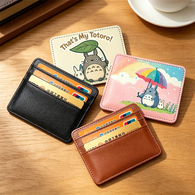 トトロのかわいいスリムIDカード＆銀行カードホルダー財布、男 - Card Top Loader のレビューと価格