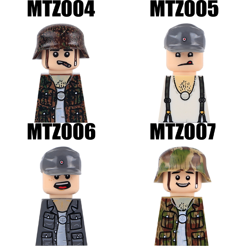 子供のおもちゃ軍事ドイツ装甲兵士フィギュアビルディングブロッ - Lego Minifigure Holder のレビューと価格