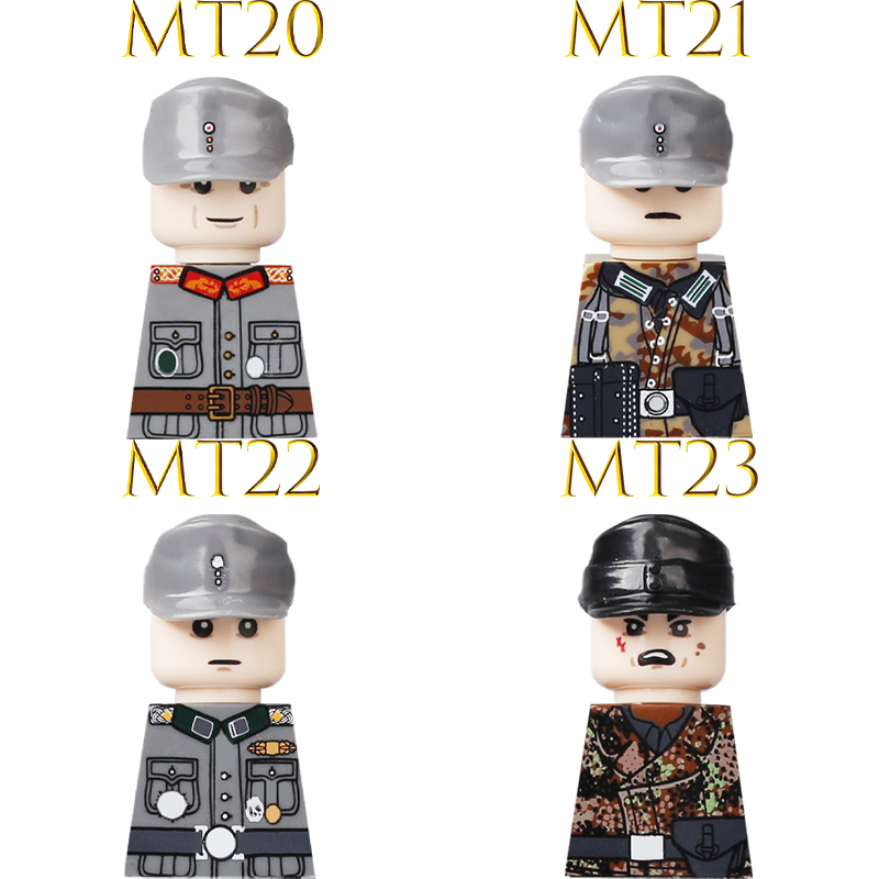 子供のおもちゃ軍事ドイツ装甲兵士フィギュアビルディングブロッ - Lego Minifigure Holder のレビューと価格