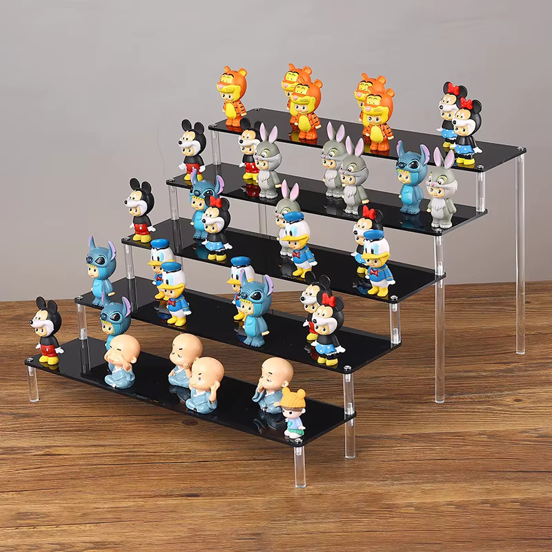 ブラックアクリルディスプレイシェルフスタンド、ファンコフィギ - Pop Display Shelf のレビューと価格